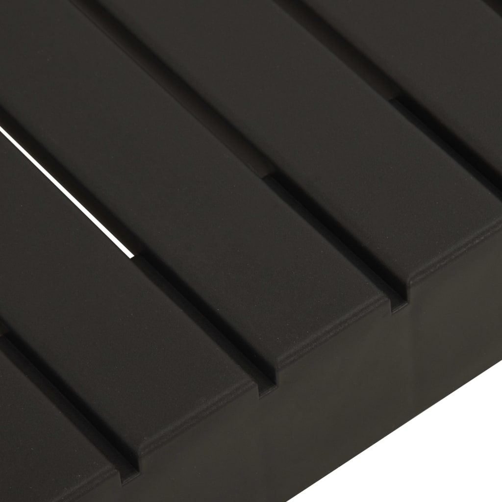 vidaXL Σαλόνι Κήπου 2 Τεμαχίων Γκρι Πλαστικό με Μαξιλάρια