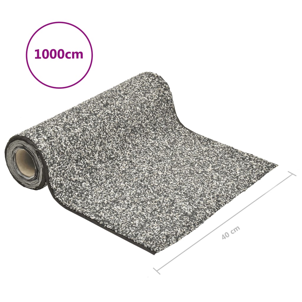 vidaXL Μεμβράνη Λίμνης με Όψη Πέτρας Γκρι 1000 x 40 εκ.