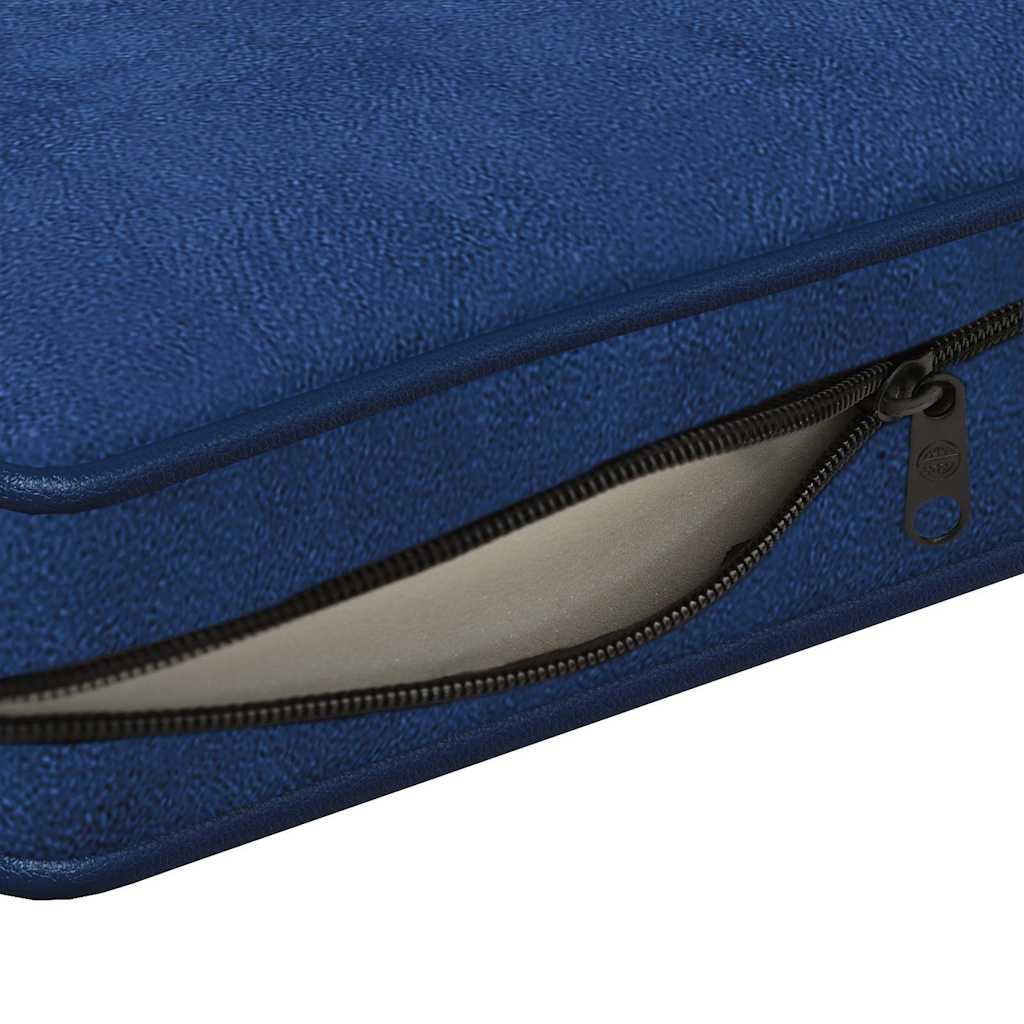 vidaXL Καναπές - Κρεβάτι Σκύλου Μπλε 72 x 45 x 30 εκ. Βελουτέ