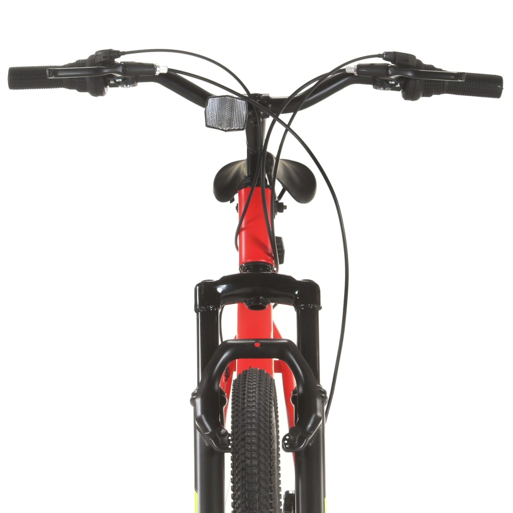 vidaXL Ποδήλατο Mountain 27,5'' Κόκκινο με 21 Ταχύτητες 38 εκ.
