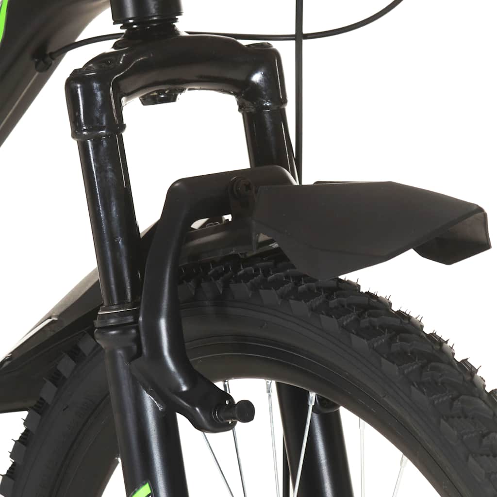 vidaXL Ποδήλατο Mountain 26'' Μαύρο με 21 Ταχύτητες 46 εκ.