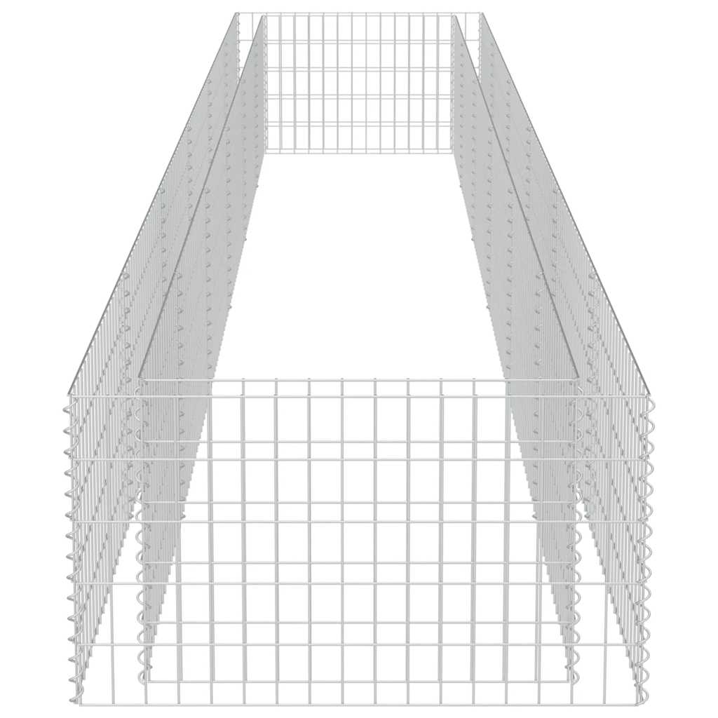 vidaXL Σαλόνι Κήπου από Παλέτες Σετ 2 Τεμαχίων Γκρι Εμποτ. Ξύλο Πεύκου