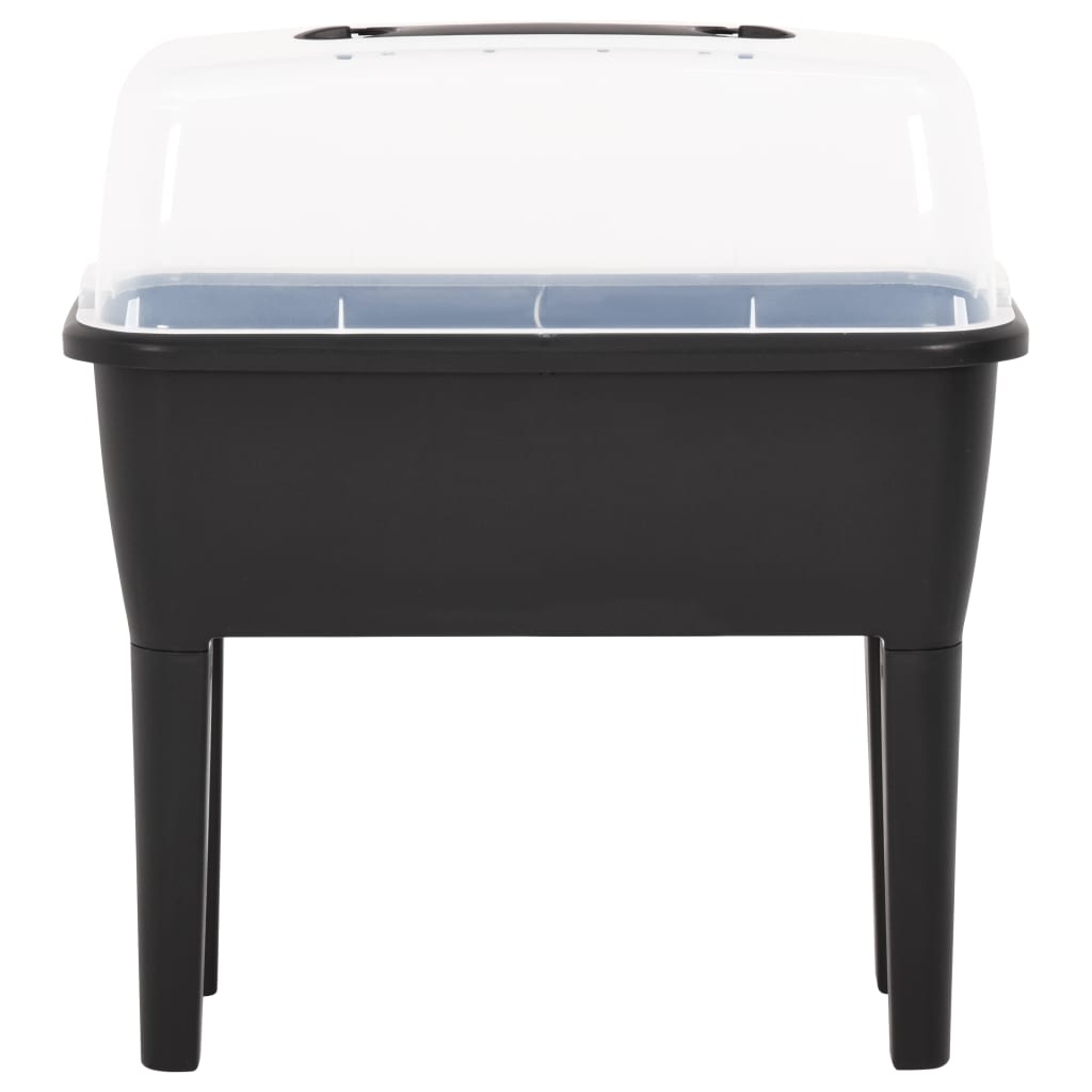 vidaXL Ζαρντινιέρα Υπερυψωμένη 77 x 38,7 x 82 εκ. από Πολυπροπυλένιο