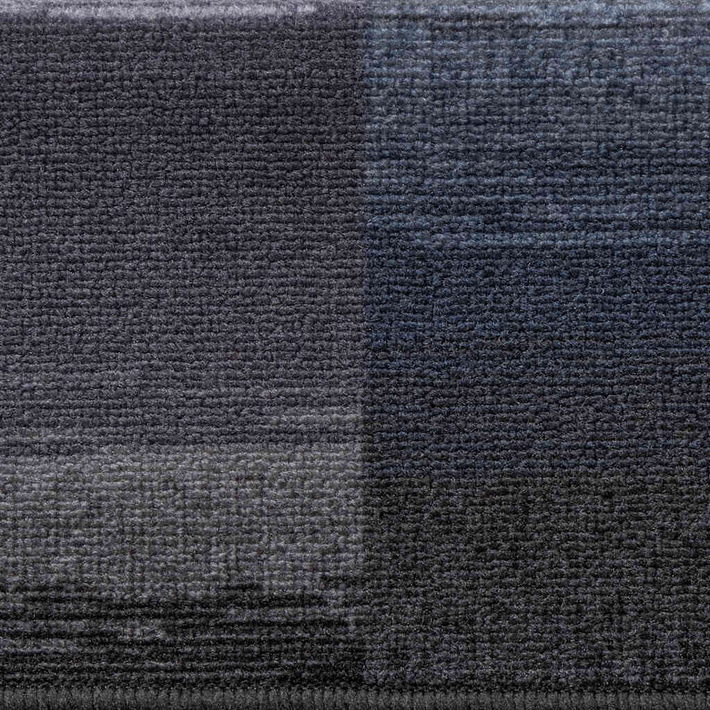 vidaXL Πατάκια Σκάλας Αυτοκόλλητα 10 τεμ. Μαύρα/Γκρι 65x21x4 εκ.