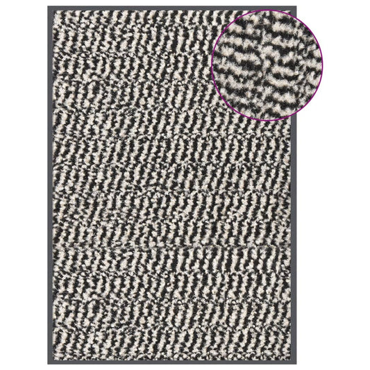 vidaXL Πατάκι Εισόδου Θυσανωτό Ανοιχτό Καφέ 40 x 60 εκ.