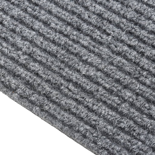 vidaXL Χαλί Διάδρομος / Συλλέκτης Βρωμιάς Γκρι 100 x 450 εκ.