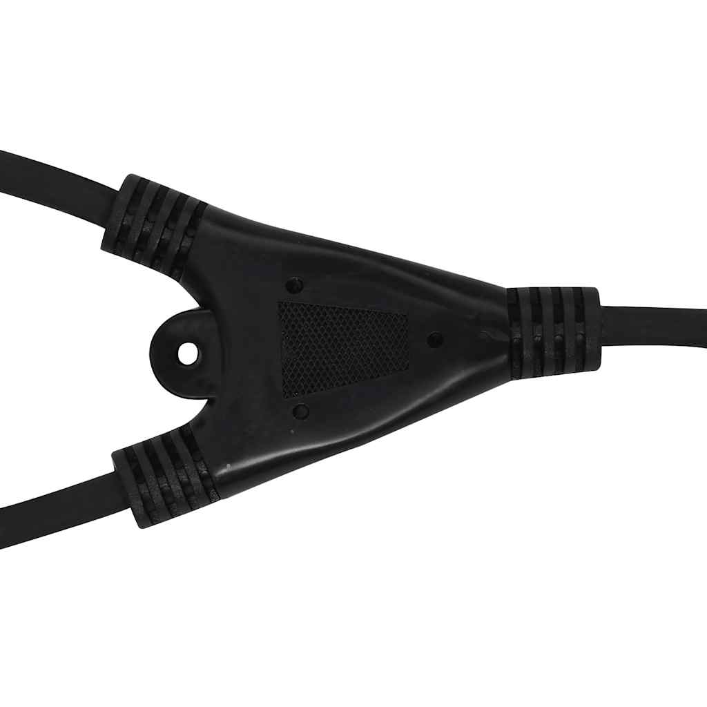 vidaXL Προβολέας LED με Λαβή Θερμό Λευκό 2 x 30 W