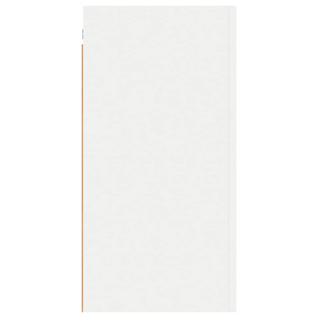 vidaXL Έπιπλο Τηλεόρασης Λευκό 30,5 x 30 x 60 εκ. από Επεξ. Ξύλο