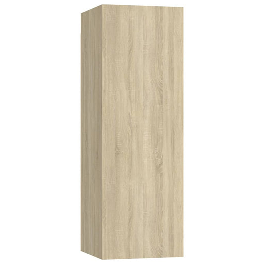vidaXL Έπιπλο Τηλεόρασης Sonoma Δρυς 30,5 x 30 x 90 εκ. από Επεξ. Ξύλο
