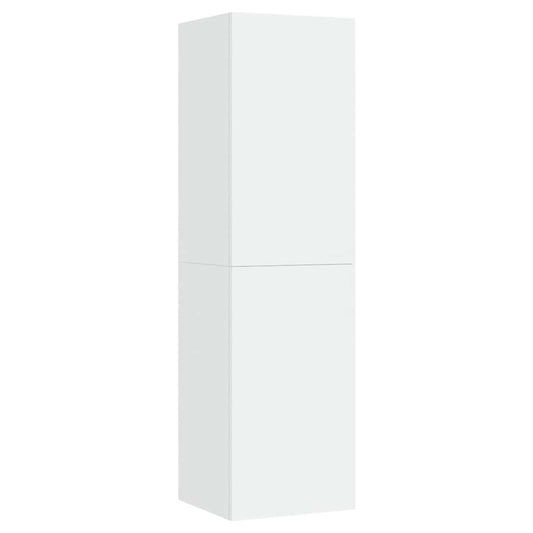 vidaXL Έπιπλο Τηλεόρασης Λευκό 30,5 x 30 x 110 εκ. από Επεξ. Ξύλο