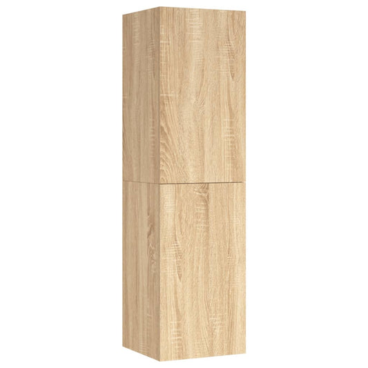 vidaXL Έπιπλο Τηλεόρασης Sonoma Δρυς 30,5x30x110 εκ. από Επεξ. Ξύλο