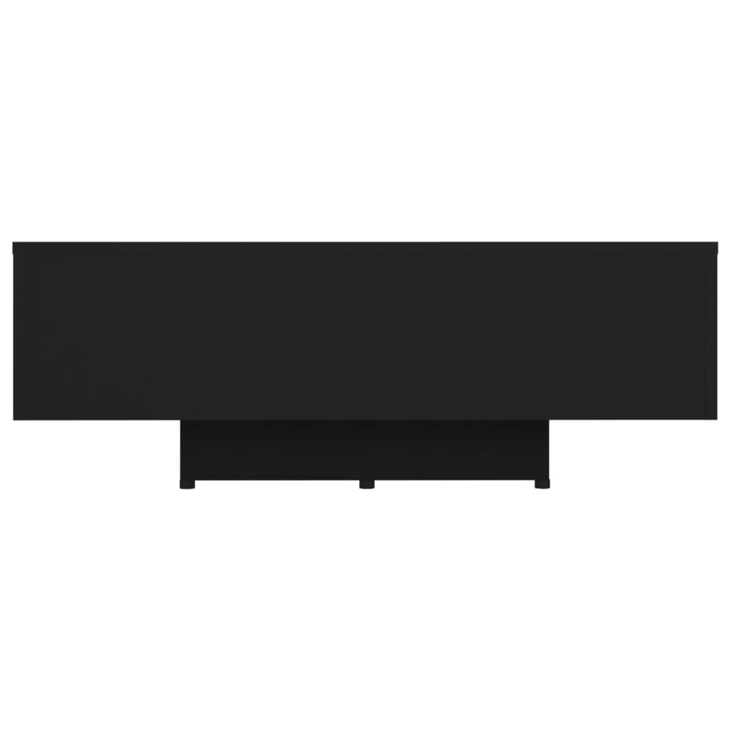 vidaXL Τραπεζάκι Σαλονιού Μαύρο 85 x 55 x 31 εκ. από Επεξ. Ξύλο