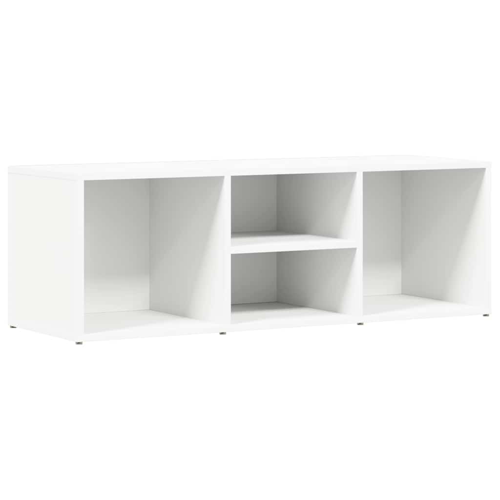 vidaXL Πάγκος Αποθήκευσης Παπουτσιών Λευκός 105x35x35 εκ. Επεξ. Ξύλο