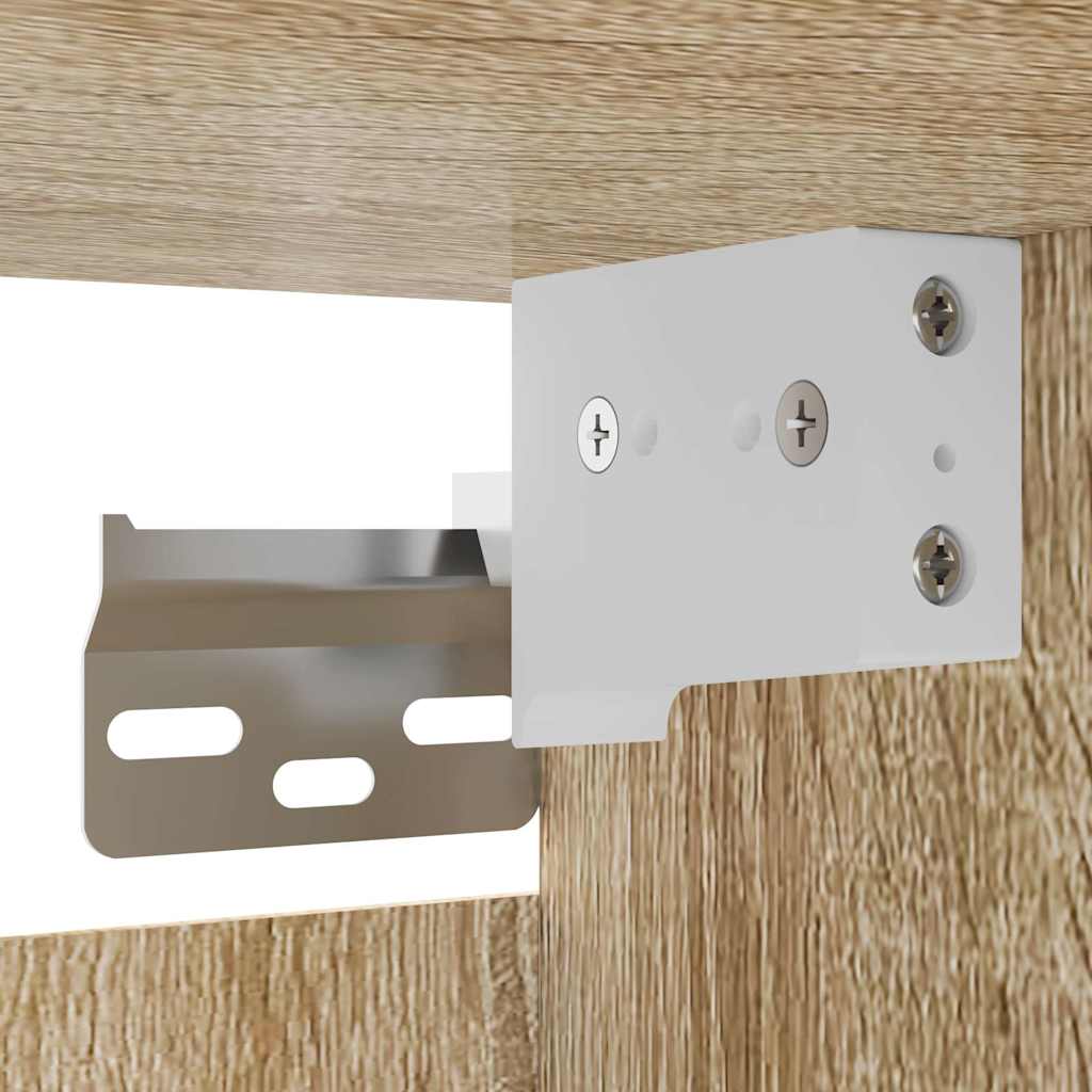 vidaXL Έπιπλο Τηλεόρασης Κρεμαστό Sonoma Δρυς 30,5 x 30 x 30 εκ.