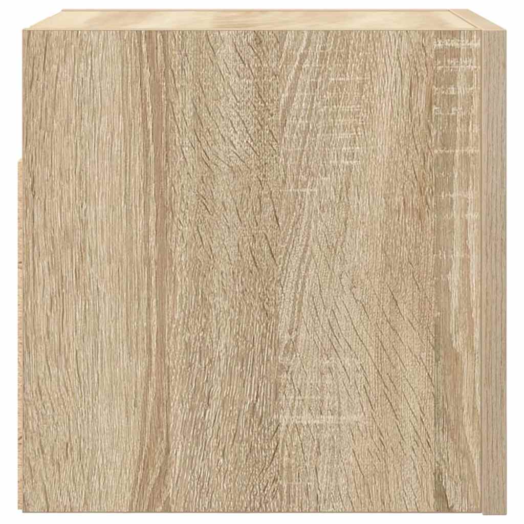 vidaXL Έπιπλα Τηλεόρασης Κρεμαστά 2 τεμ. Sonoma Δρυς 30,5 x 30 x 30εκ