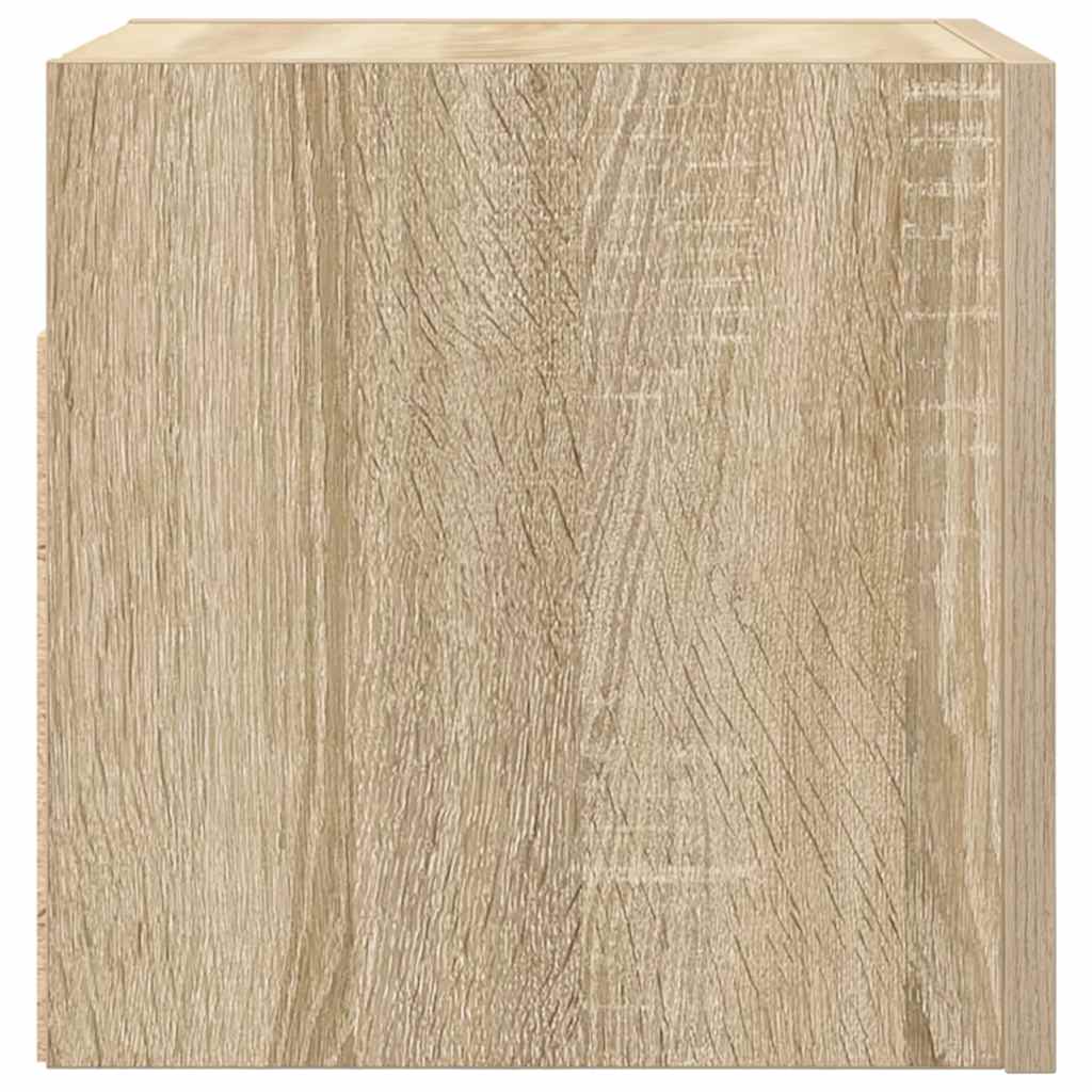 vidaXL Έπιπλα Τηλεόρασης Κρεμαστά 4 τεμ. Sonoma Δρυς 30,5x30x30 εκ.