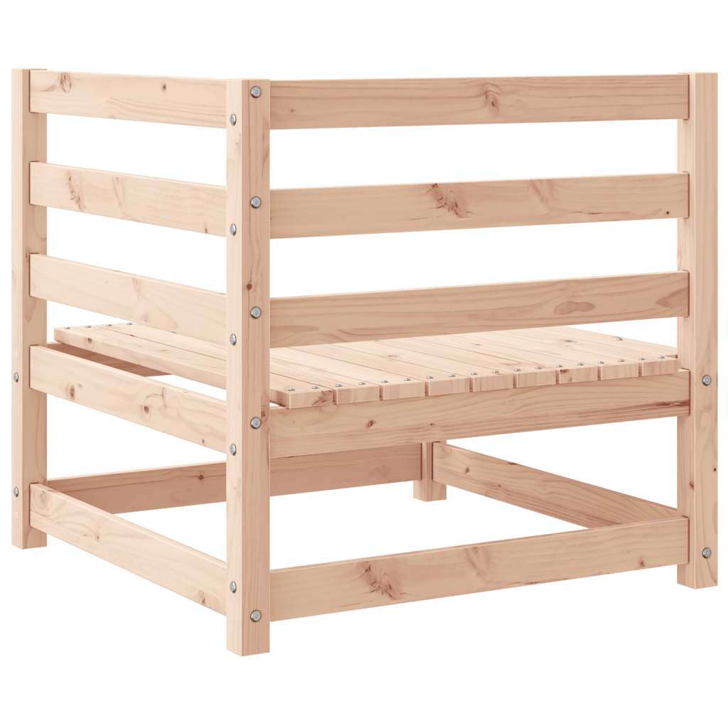 vidaXL Καναπέδες Κήπου Γωνιακοί 2 τεμ. από Μασίφ Ξύλο Πεύκου