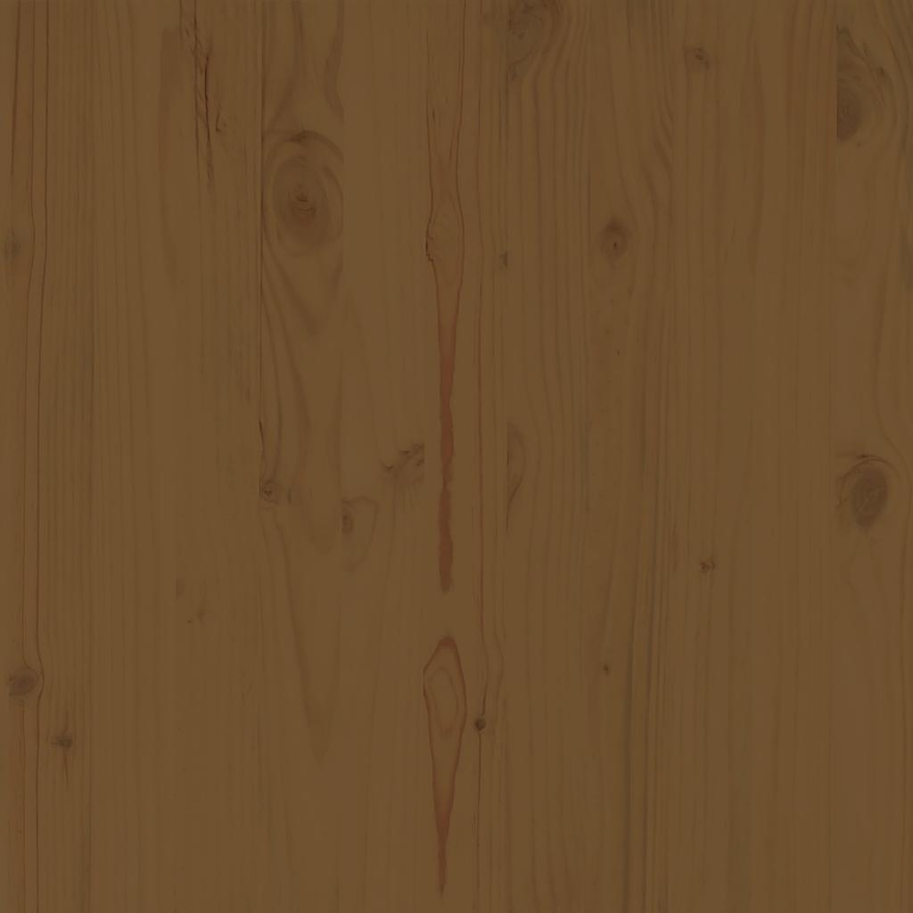 vidaXL Σαλόνι Κήπου Σετ 2 Τεμαχίων Καφέ Μελί από Μασίφ Ξύλο Πεύκου