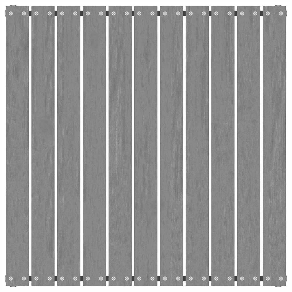 vidaXL Υποπόδια Κήπου 2 τεμ. Γκρι από Μασίφ Ξύλο Πεύκου με Μαξιλάρια