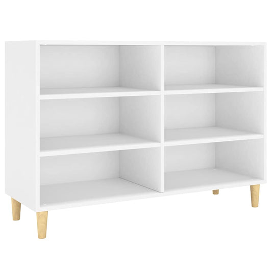 vidaXL Ραφιέρα Λευκή 103,5x35x70 εκ. από Επεξεργασμένο Ξύλο