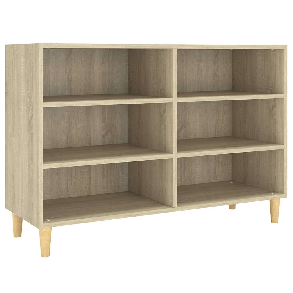 vidaXL Ραφιέρα Sonoma Δρυς 103,5 x 35 x 70 εκ. από Επεξεργ. Ξύλο