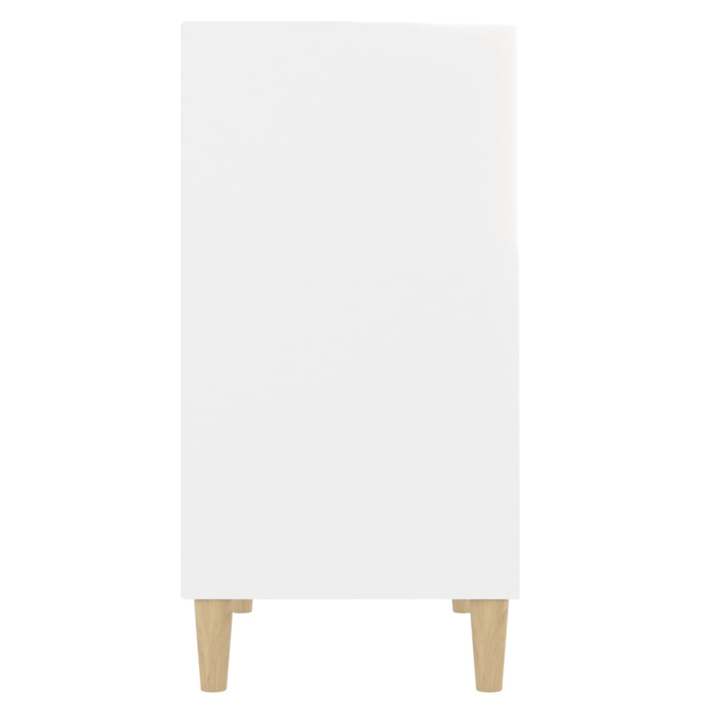 vidaXL Ραφιέρα Λευκή 57 x 35 x 70 εκ. από Μοριοσανίδα