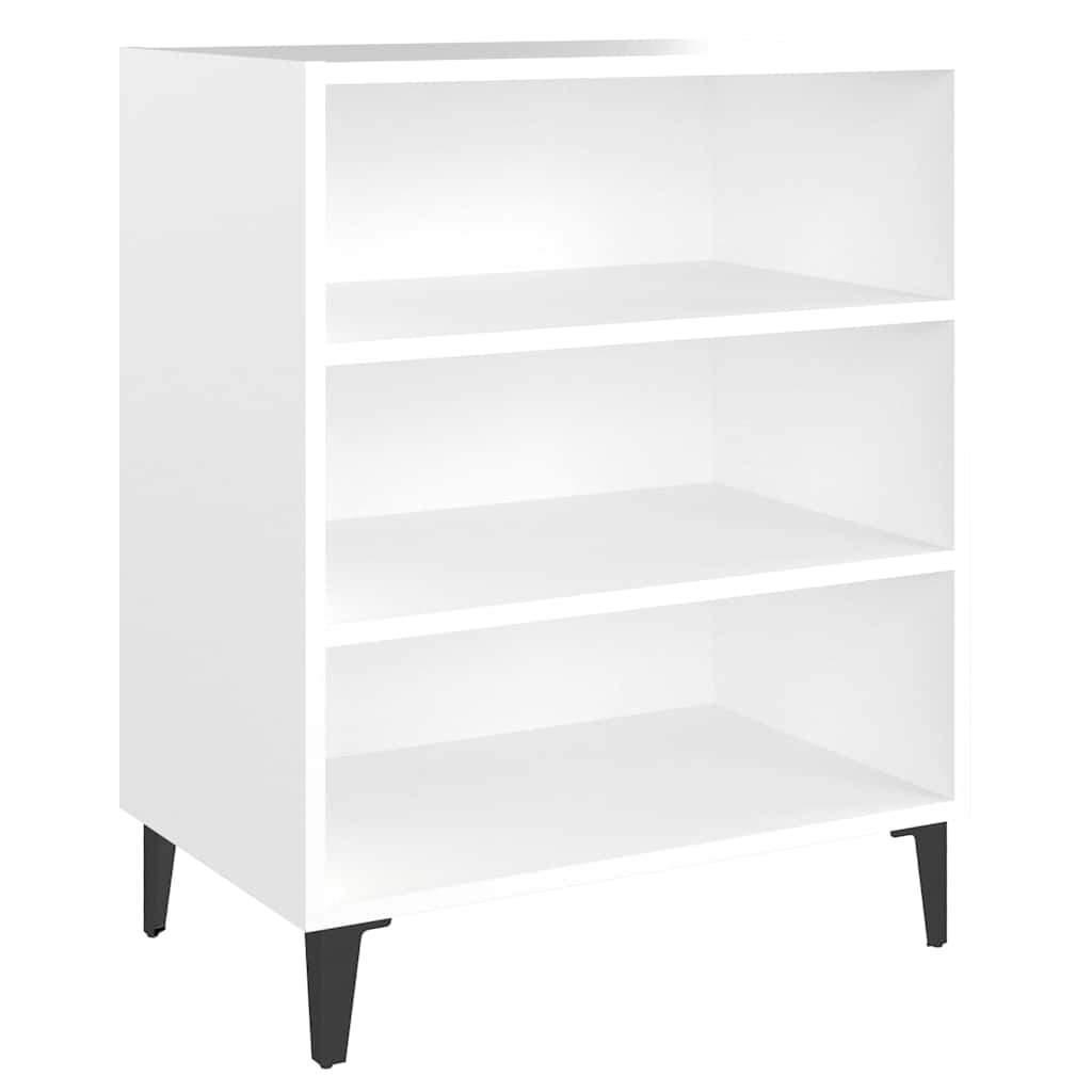 vidaXL Ραφιέρα Λευκή 57 x 35 x 70 εκ. από Μοριοσανίδα