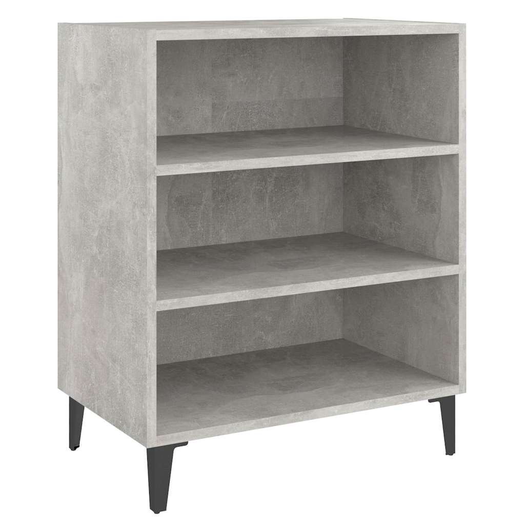 vidaXL Ντουλάπι Γκρι Σκυροδέματος 57x35x70 εκ. Επεξεργασμένο Ξύλο