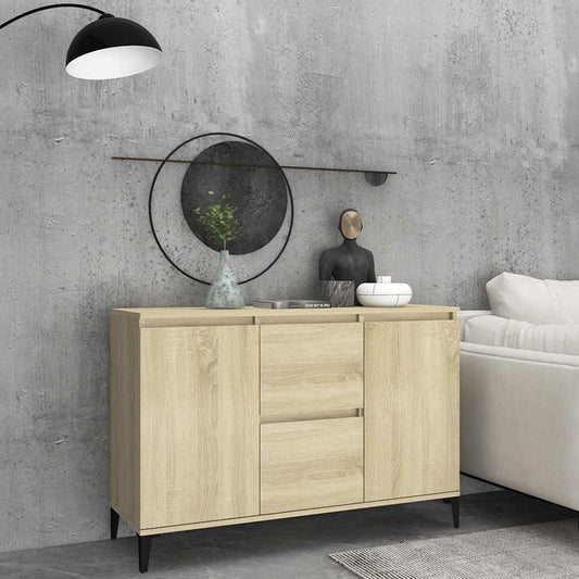 vidaXL Μπουφές Sonoma Δρυς 102 x 35 x 70 εκ. από Επεξεργασμένο Ξύλο