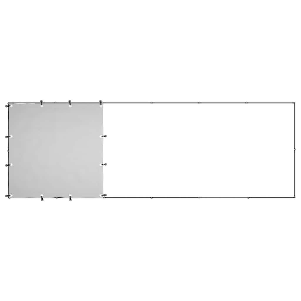 vidaXL Σπιτάκι σκύλου Μαύρο 330 x 110 x 110 από Ατσάλι