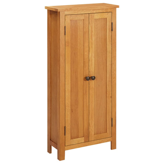 vidaXL Ντουλάπα Αποθήκευσης 50 x 22 x 110 εκ. από Μασίφ Ξύλο Δρυός