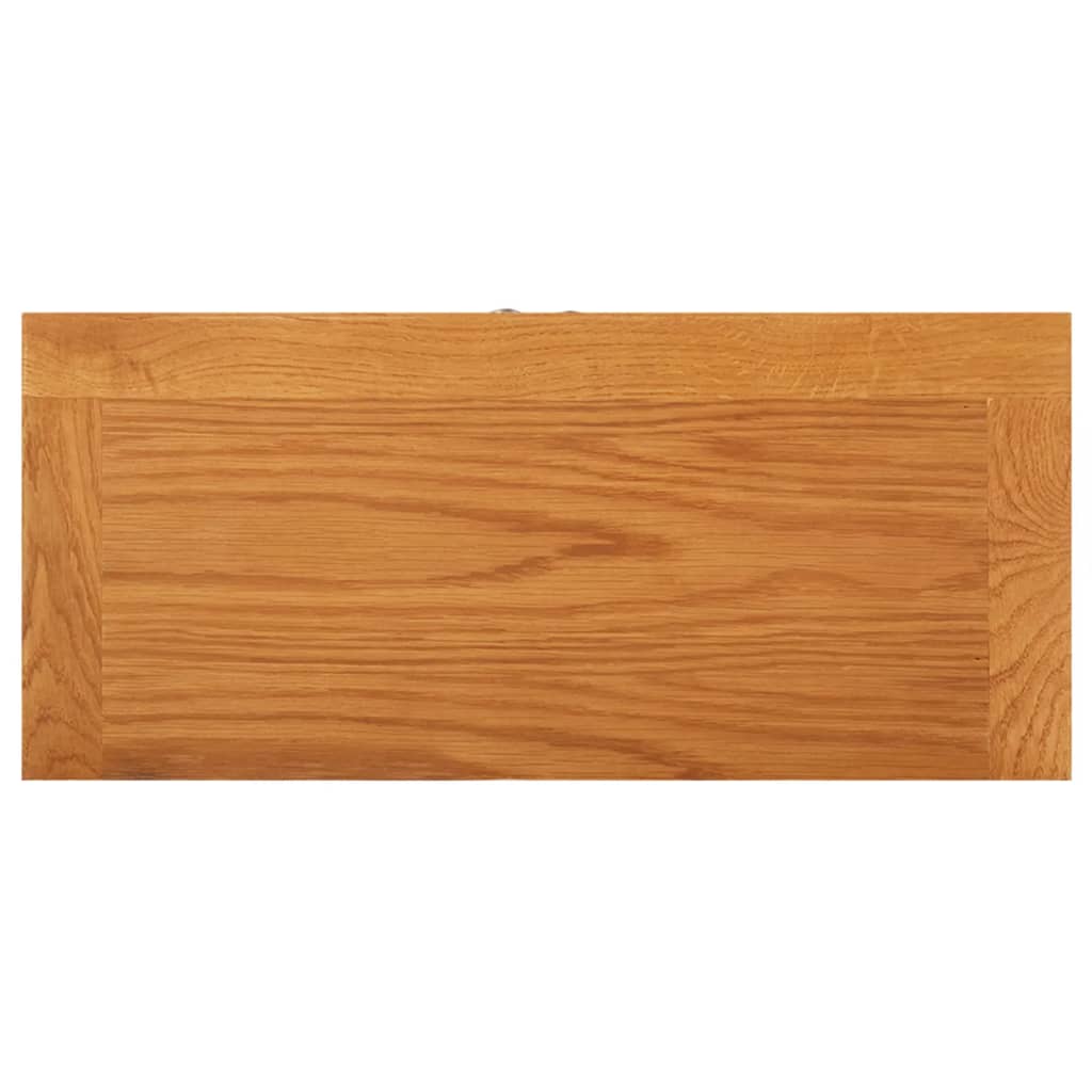 vidaXL Ντουλάπα Αποθήκευσης 50 x 22 x 110 εκ. από Μασίφ Ξύλο Δρυός
