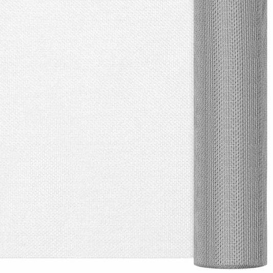 vidaXL Δικτυωτό Πλέγμα Ασημί 60 x 1000 εκ. από Ανοξείδωτο Ατσάλι