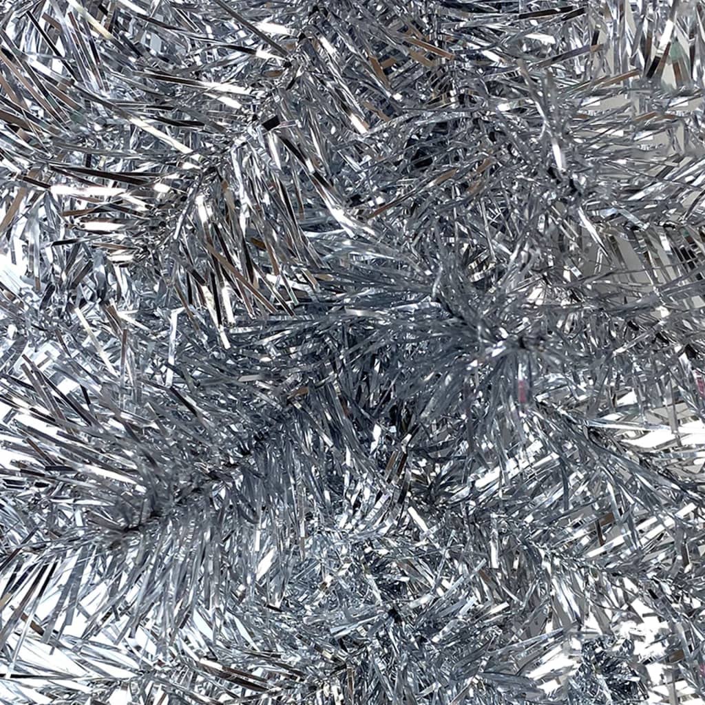 vidaXL Γιρλάντα Χριστουγεννιάτικη με Λαμπάκια LED Ασημί 20 μ.