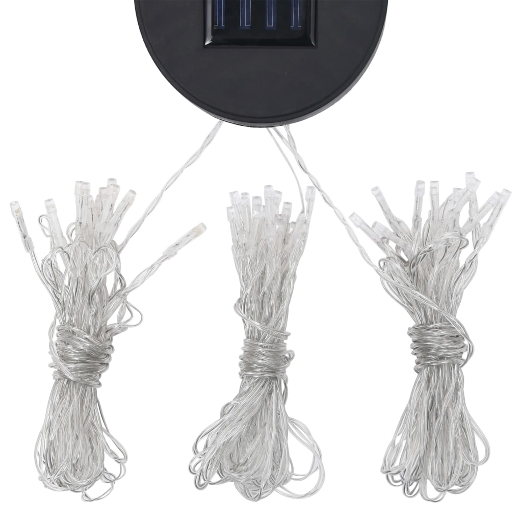 vidaXL Κιόσκι με Φωτάκια LED Taupe 3 x 3 μ. Υφασμάτινο