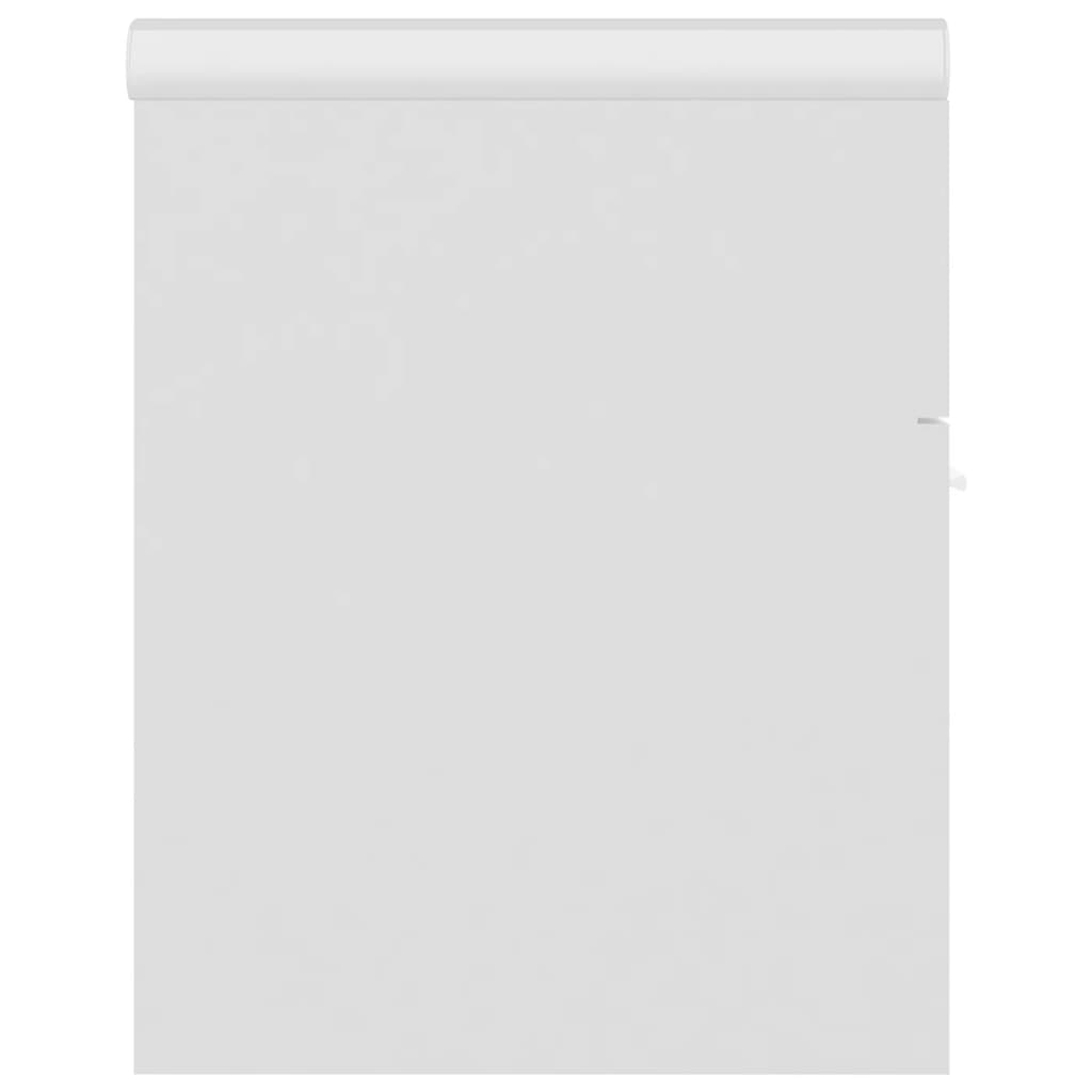 vidaXL Ντουλάπι Μπάνιου με Νιπτήρα Λευκό από Μοριοσανίδα