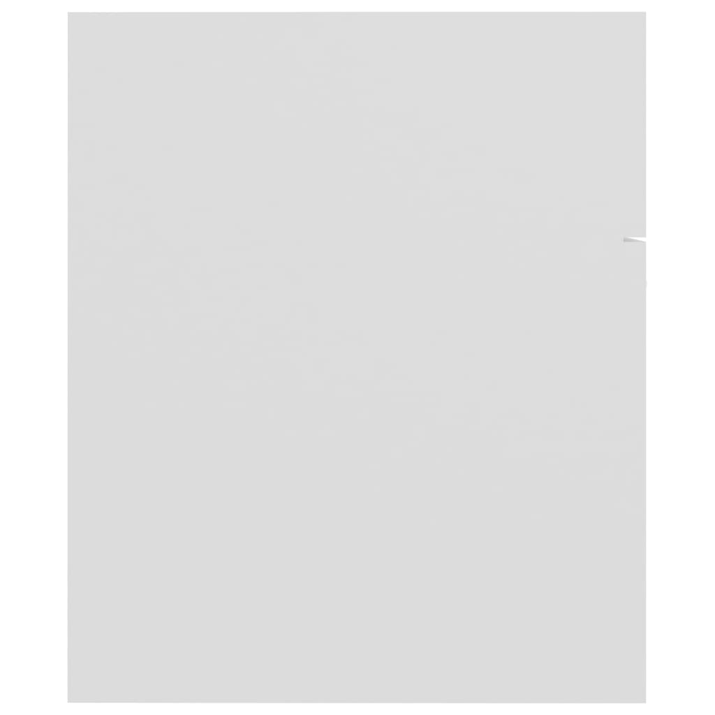 vidaXL Ντουλάπι Μπάνιου με Νιπτήρα Λευκό από Μοριοσανίδα