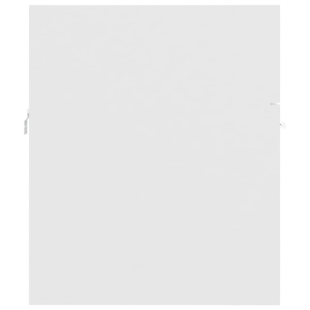 vidaXL Σετ Επίπλων Μπάνιου Λευκό από Μοριοσανίδα