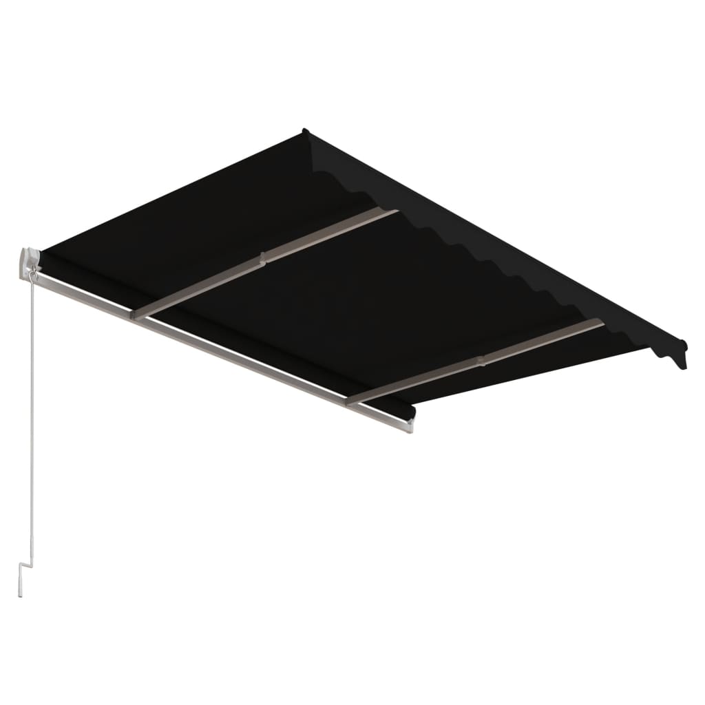 vidaXL Tέντα Συρόμενη Αυτόματη Ανθρακί 300 x 250 εκ.