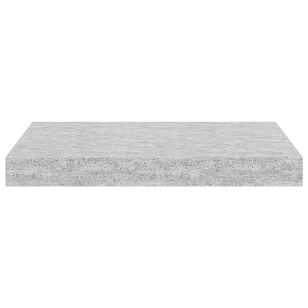 vidaXL Ράφι Τοίχου Γκρι Σκυροδέματος 40x23,5x3,8 εκ. MDF