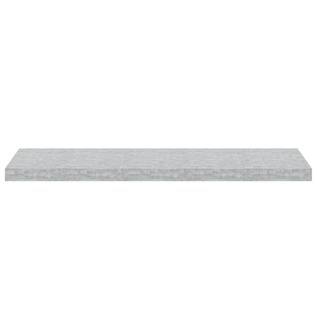 vidaXL Ράφι Τοίχου Γκρι Σκυροδέματος 90 x 23,5 x 3,8 εκ. από MDF