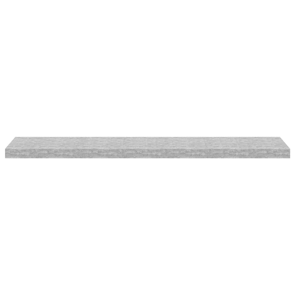vidaXL Ράφι Τοίχου Γκρι Σκυροδέματος 120x23,5x3,8 εκ. από MDF
