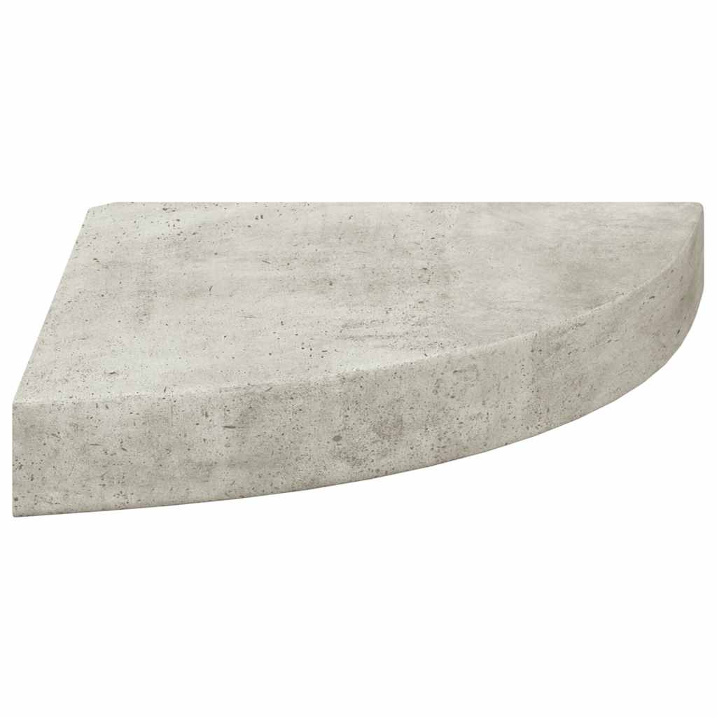 vidaXL Ράφια Τοίχου Γωνιακά 4 τεμ. Δρυς/Λευκό 25 x 25 x 3,8 εκ από MDF