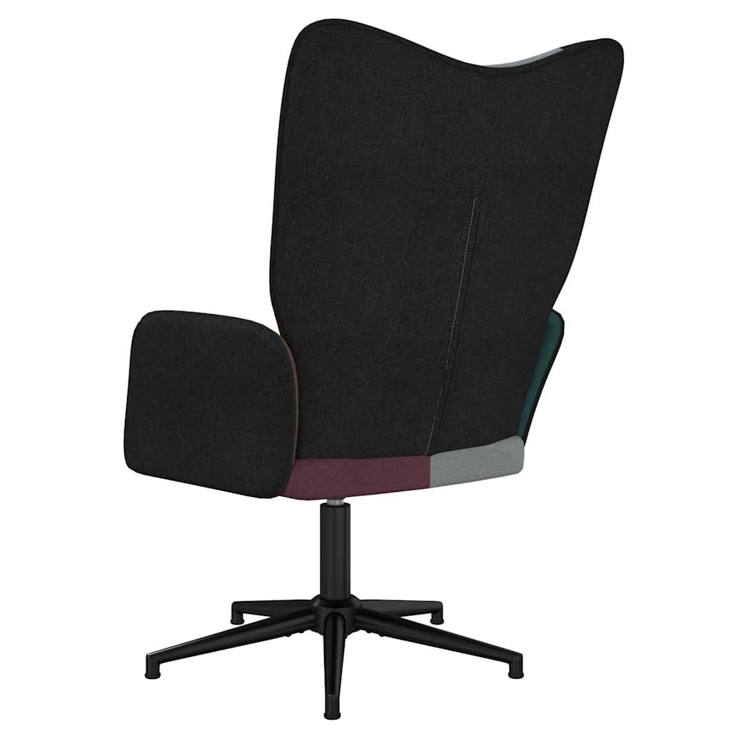 vidaXL Πολυθρόνα Relax Σχέδιο Patchwork Υφασμάτινη