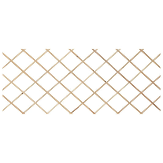 vidaXL Καφασωτό Φράχτης 5 τεμ. 180 x 80 εκ. από Μασίφ Ξύλο Ελάτης