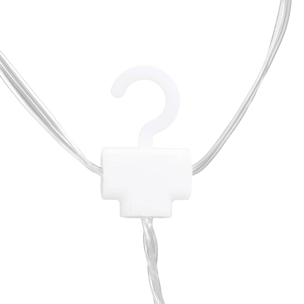 vidaXL Λαμπάκια σε Σχήμα Αστέρι & Φεγγάρι Θερμό Λευκό Χειριστ. 345 LED