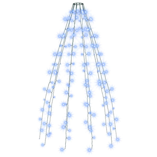 vidaXL Χριστουγεννιάτικα Λαμπάκια Χταπόδι 150 LED Μπλε 150 εκ.