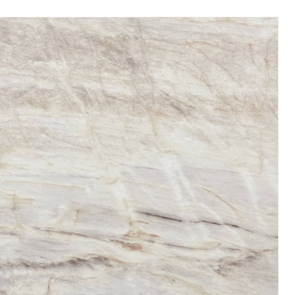 vidaXL Δάπεδο Αυτοκόλλητο Μπεζ 20 τεμ. 1,86 μ² από PVC