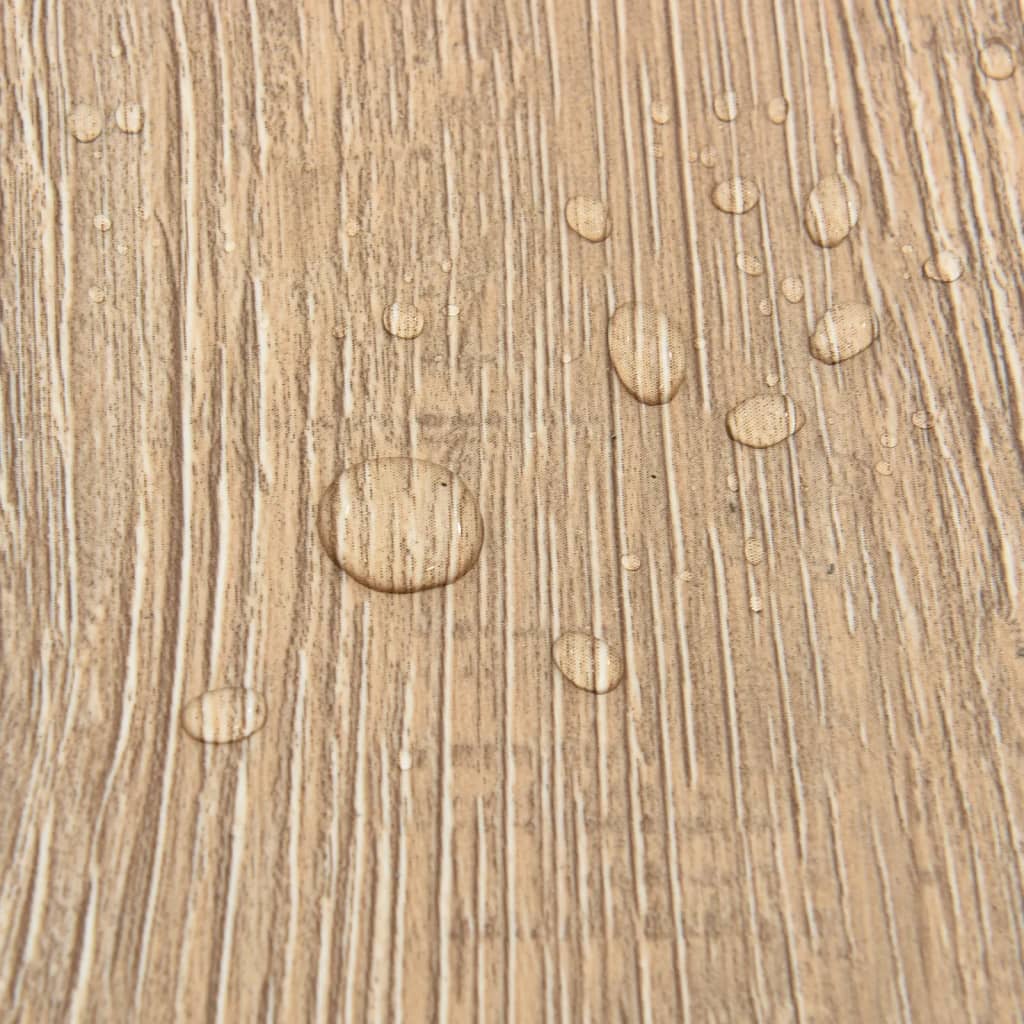 vidaXL Δάπεδο Αυτοκόλλητο Καφέ 20 Τεμαχίων 1,86 μ² από PVC