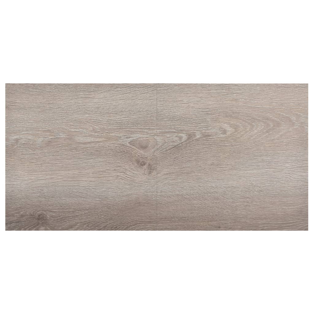 vidaXL Δάπεδο Αυτοκόλλητο Taupe 20 τεμ. 1,86 μ² από PVC